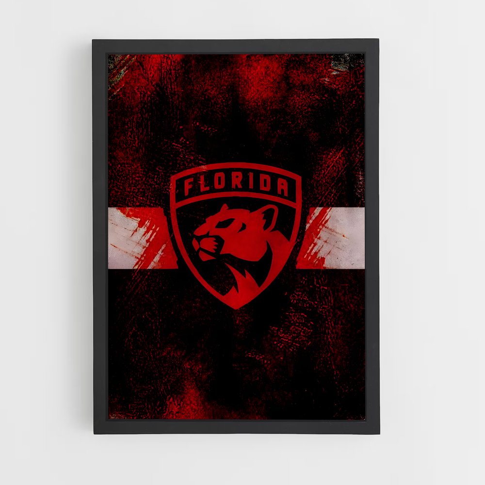 Poster Fierté Panthera – affiche Hockey sur glace (vue 2)